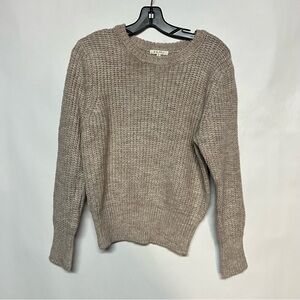 Z Supply Heathered Knit Sweater in Taupe